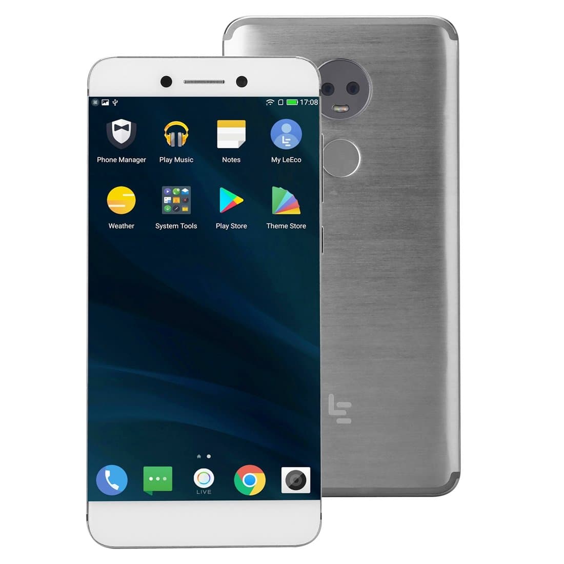 Letv LeEco Le X950 6GB+128GB 5.5 inch Android 6.0.1 Qualcomm Snapdragon 821 Quad Core up to 2.342GHz GSM & WCDMA & FDD-LTE (Silver)