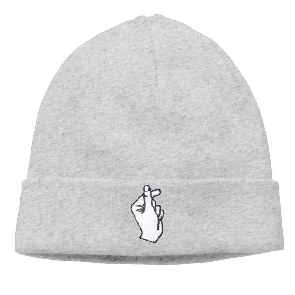 Emmabiga Men/Women Finger Heart Korean Hedging Hat Wool Beanies Cap
