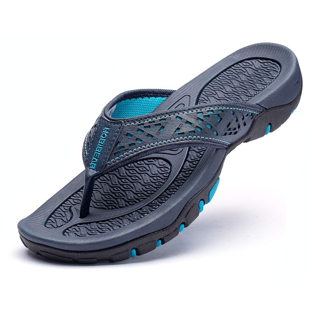 GUBARUN Mens Sport Flip Flops Comfort Casual Thong Sandals Outdoor