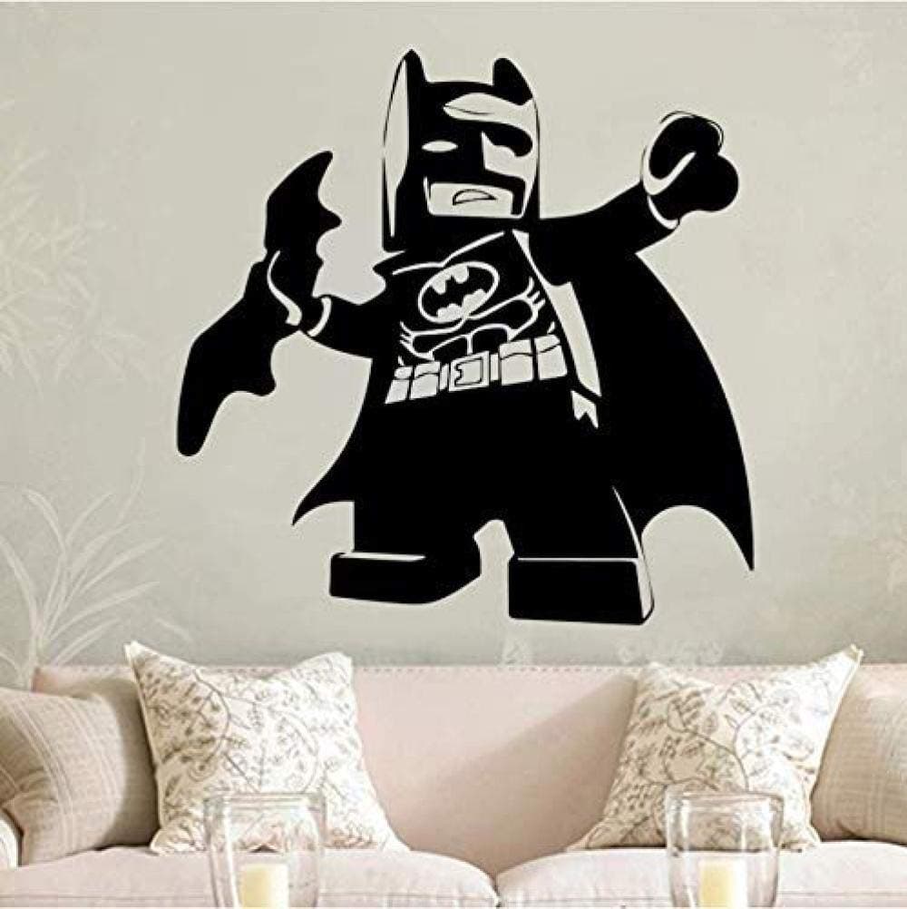 Art Wall Stickers and murals Creative Decals Creative Lego Cartoon Style with 43 * 43Cm