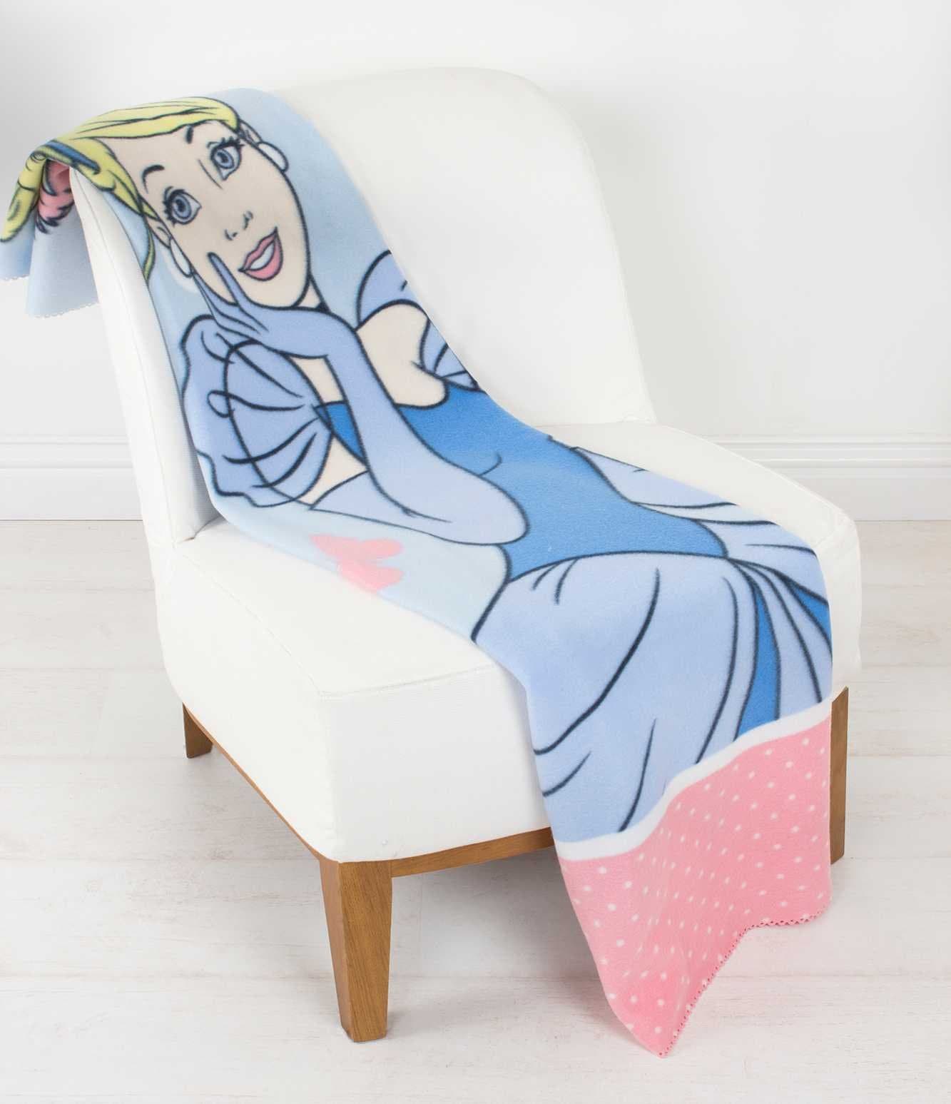 Disney Princess Cinderella Super Soft Fleece Blanket