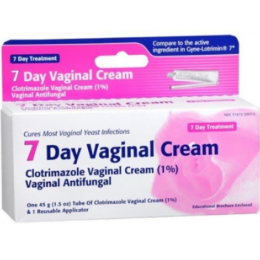 Clotrimazole 7 Vaginal Cream 45 g (Pack of 12)