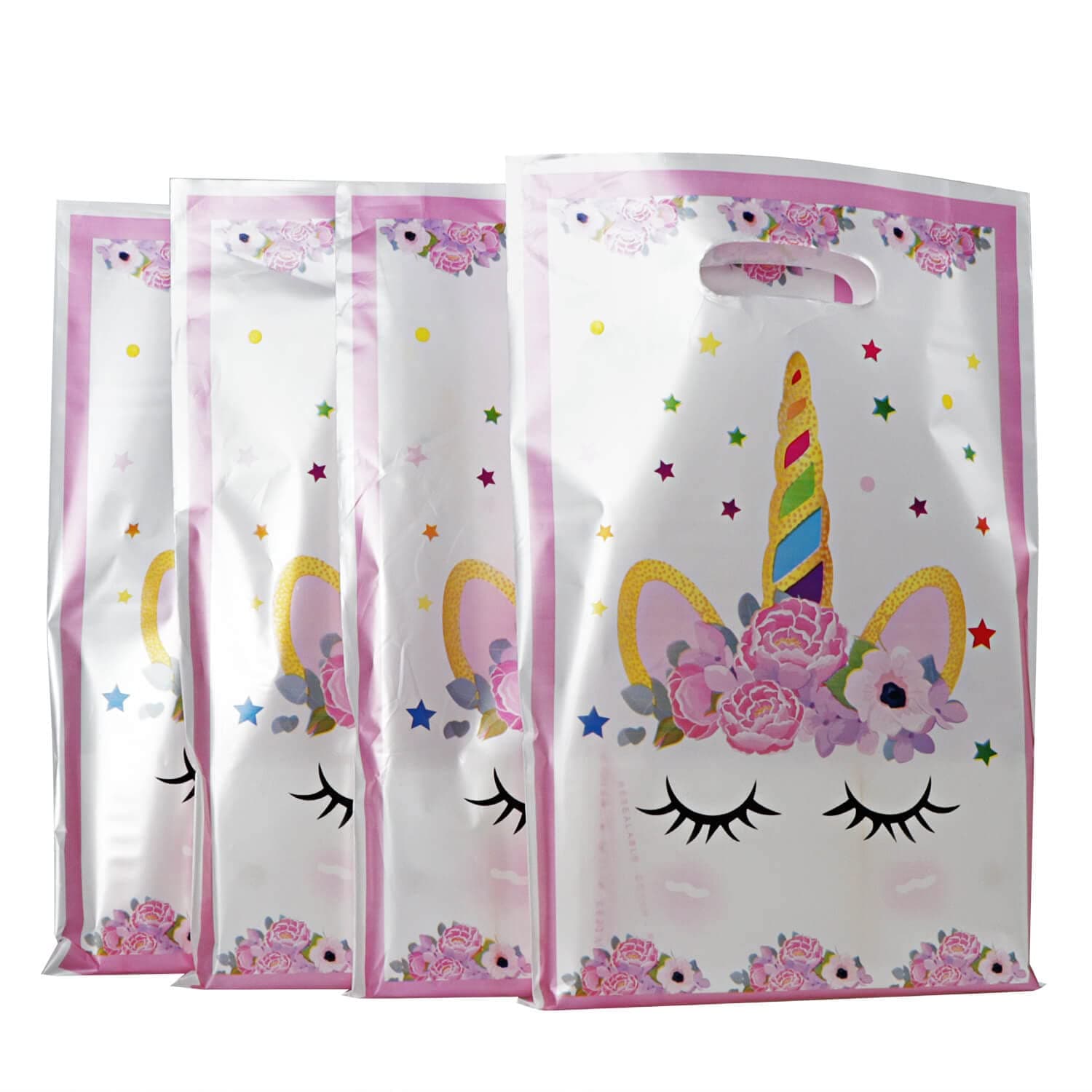 SOFIRE 30 PCS Unicorn Party Bags Gift Bags for Unicorn Birthday Party Supplies