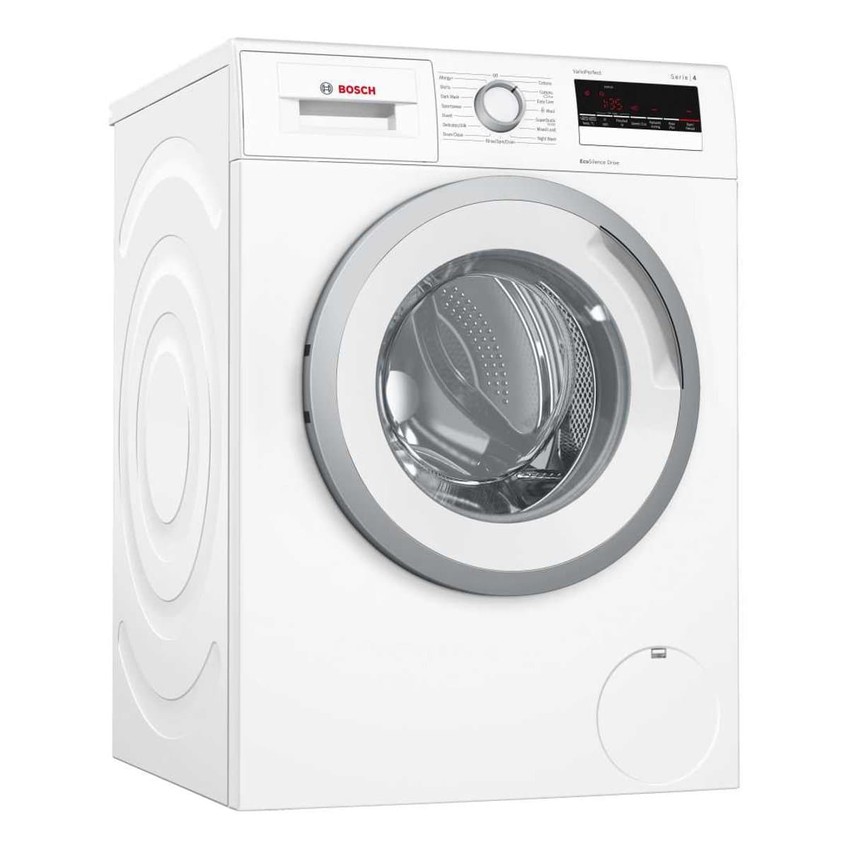 Bosch WAN28201GB Serie 4 Freestanding Washing Machine, 8kg load, 1400rpm spin, White [Energy Class A+++]
