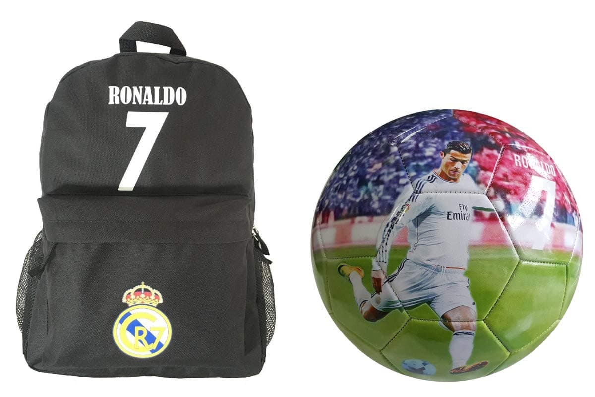 Ronaldo #7 Soccer Backpack - School Bag - for Ronaldo #7 Soccer Fans