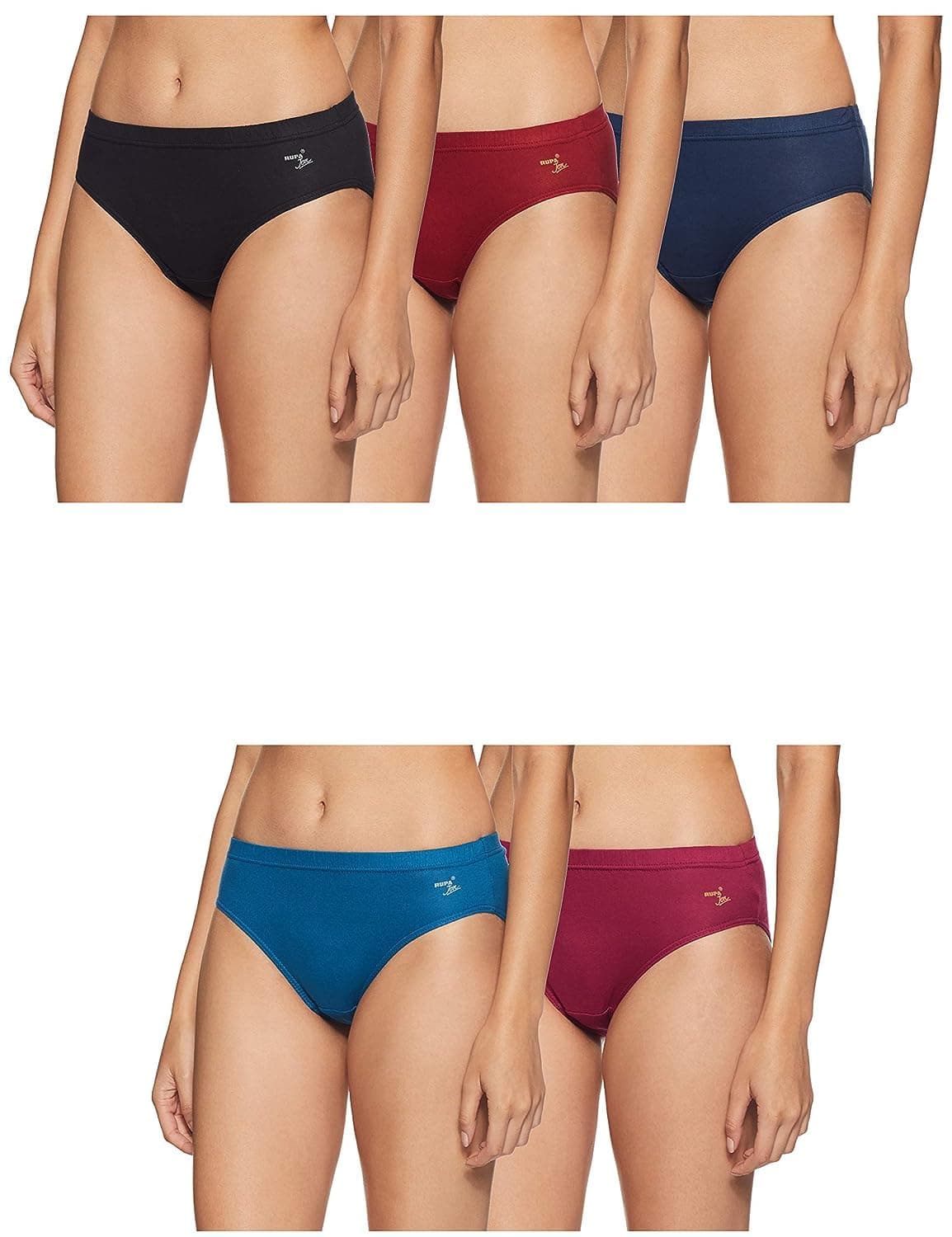 RupaWomens Cotton Panty (Colors and Prints May Vary)