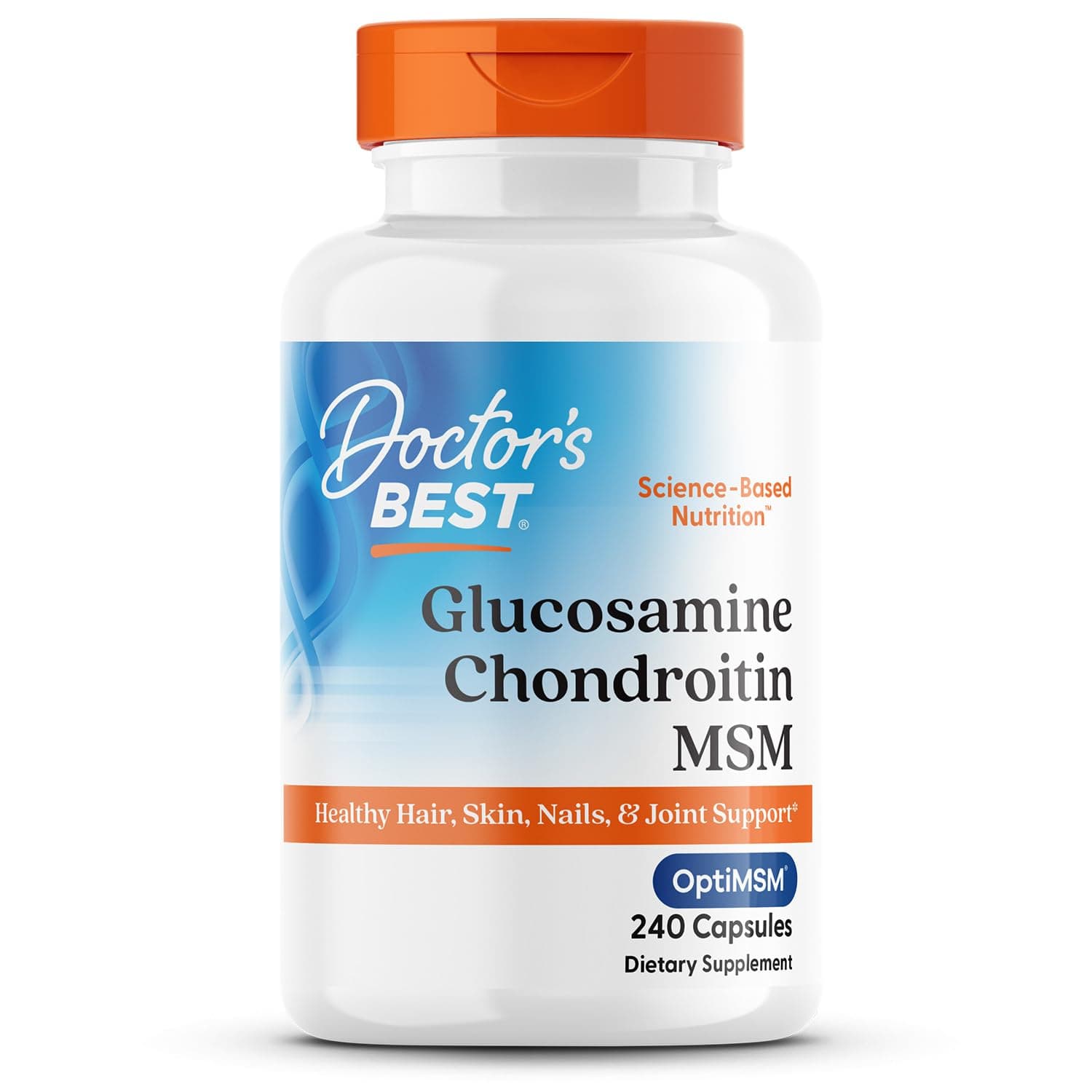 Dr. Best Glucosamine Chondroitin MSM 240 Capsules