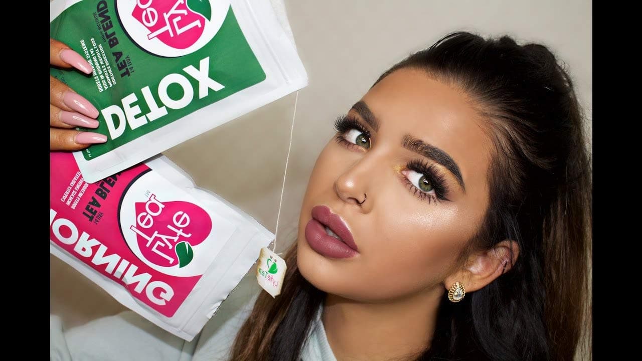 Lyfe Tea 14 Day Teatox Natural Weight Loss (1 Morning Tea and 1 Detox Tea) - Herbal Cleanse Loose Leaf