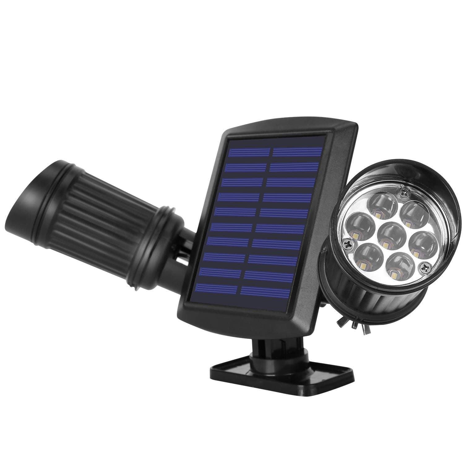 Yiiyaa LED Security Lights Motion Outdoor, 7000K 14LED Waterproof Solar Motion Sensor Lights 180 Detection Beam Angle Adjustable PIR Human Body Sensor Security for Garage Porch Patio Garden Driveway