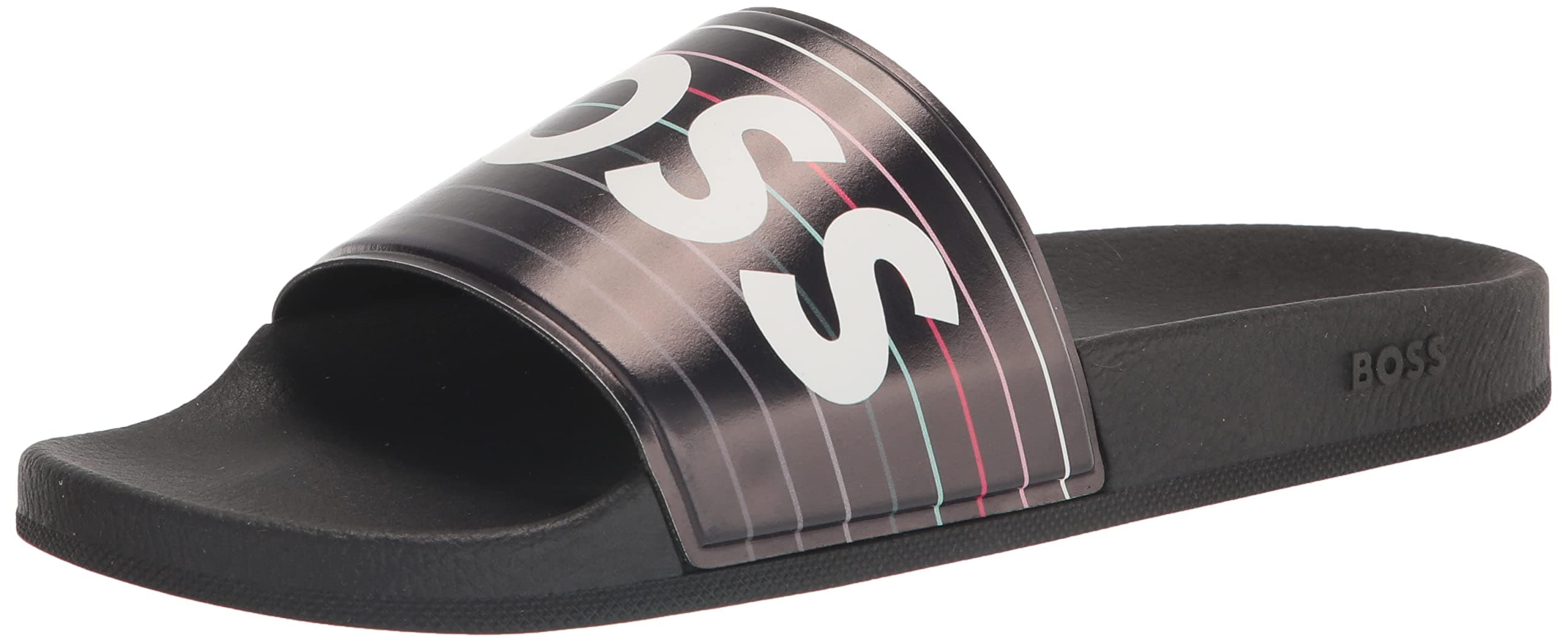 BOSS Men's Bold Logo Slide Sandals