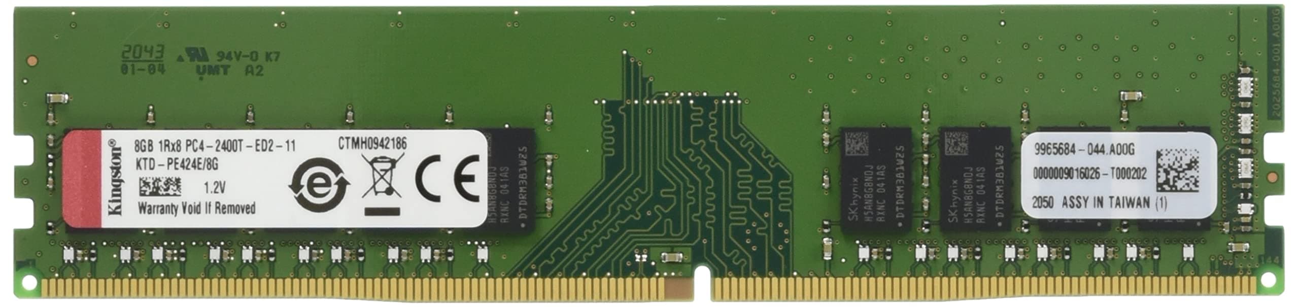 Technology Ktd-pe424e/8g 8gb Ddr4-2400mhz Ecc Module