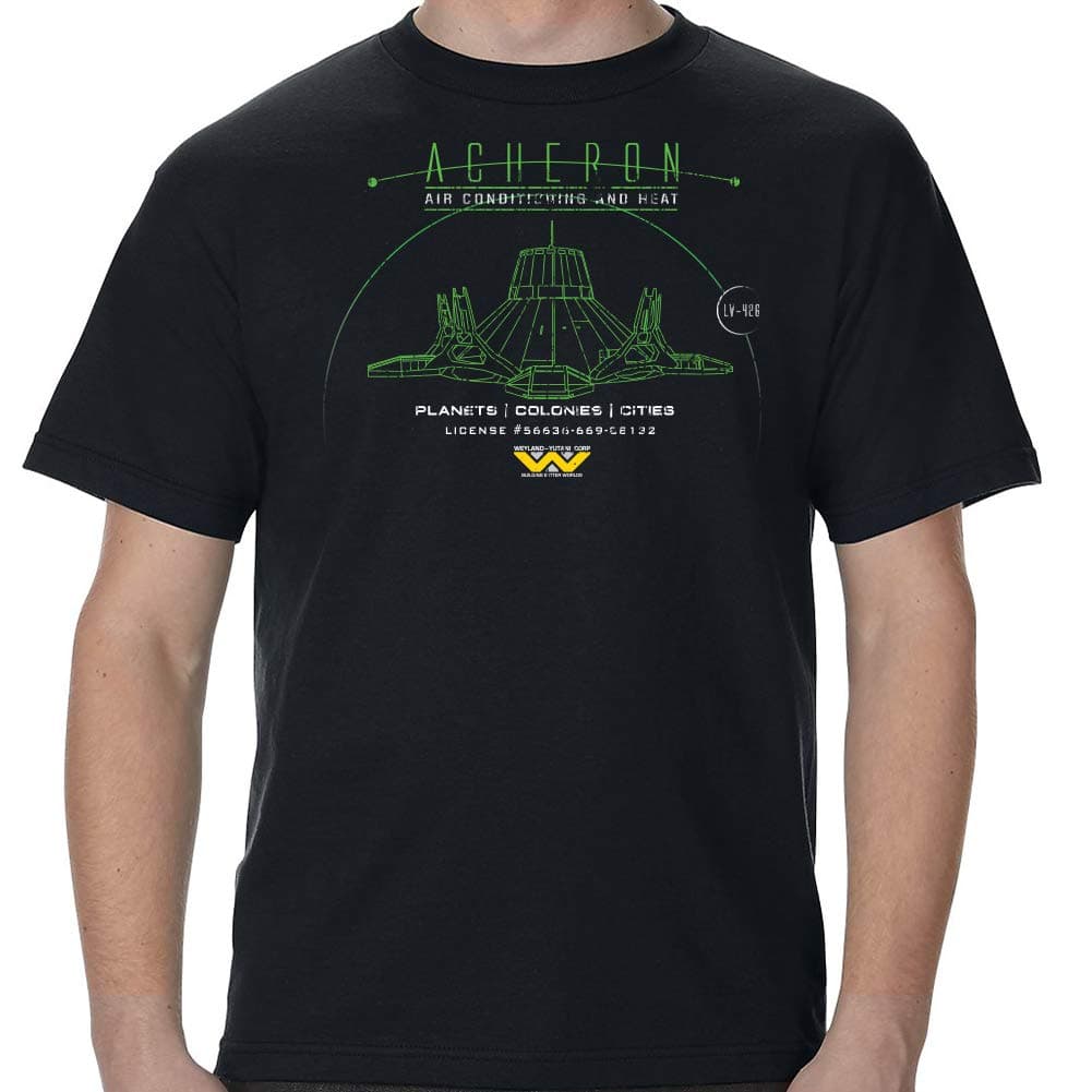 CustomT Acheron LV-426 Air Conditioning and Heat Adult T-Shirt