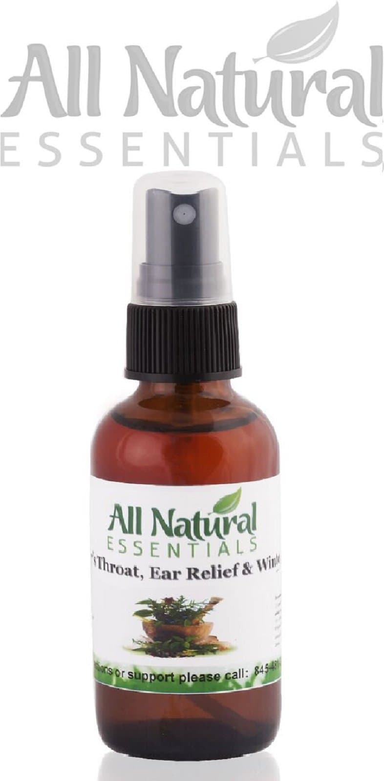 All Natural Throat Ear Relief Winter Health Pro Meir's 2oz Homeopathic Remedy Cold Care Soothe Sore Throat Cough Cold Stuffy Nose Immune Support Breath Ease Kosher