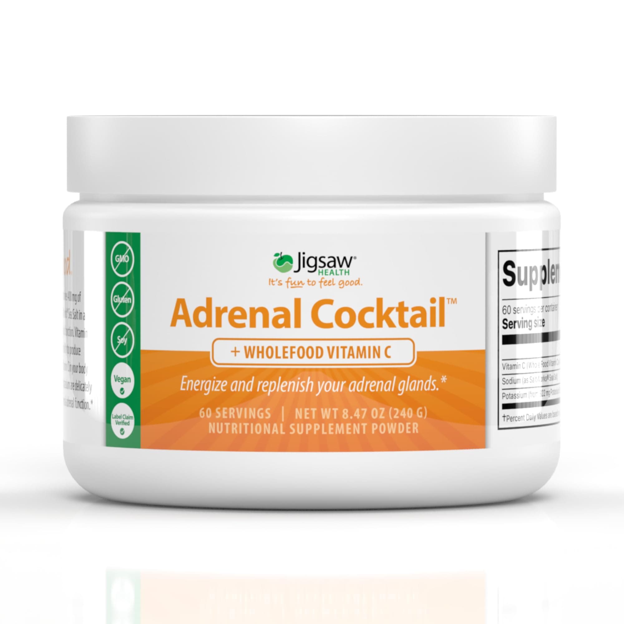 Adrenal Cocktail™ (jar) - 60 Servings - Jigsaw Health