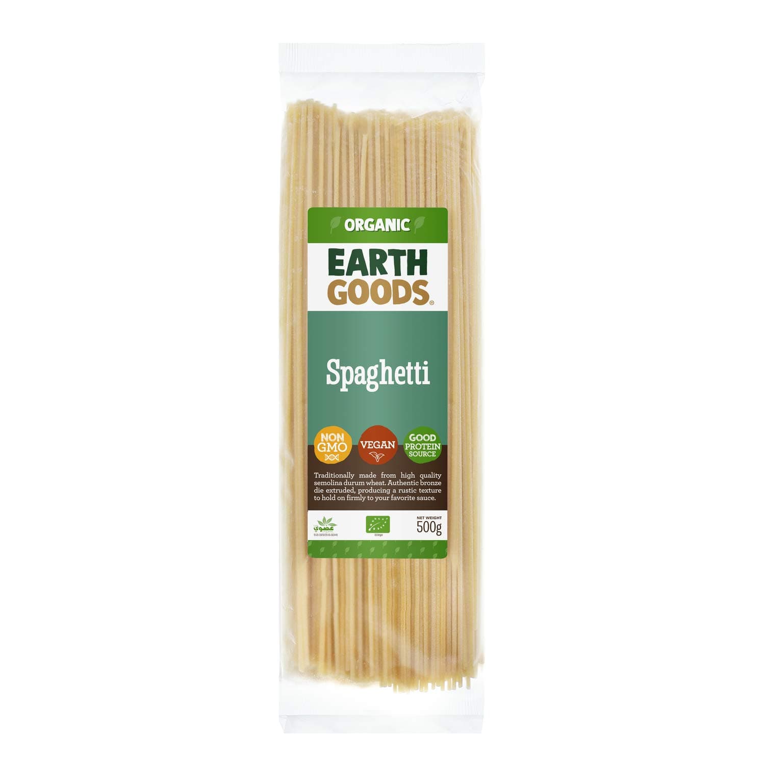 Earth Goods Organic Spaghetti 500g