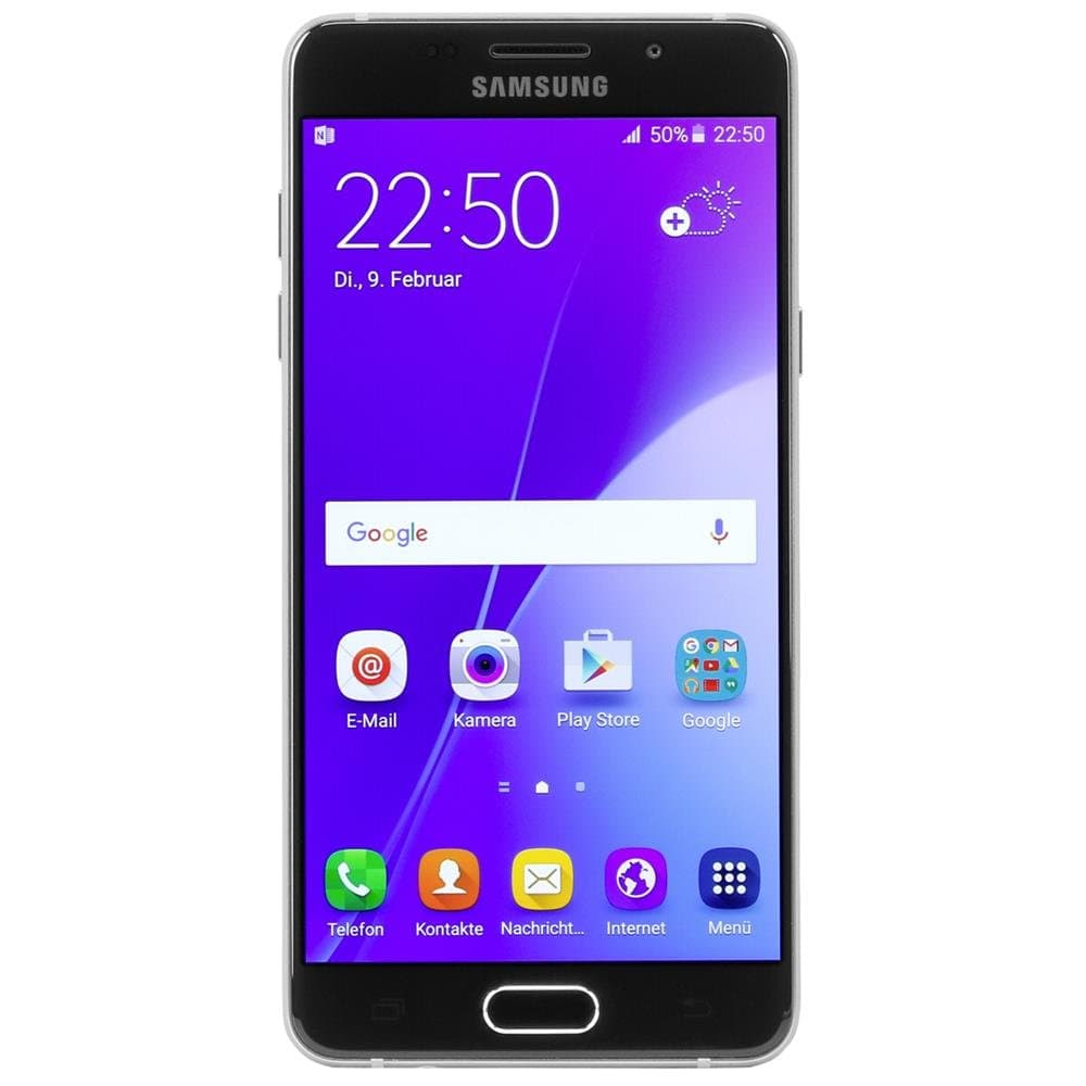 Samsung Galaxy A5 (2016) SM-A510F 16GB 4G Black - smartphones (Single SIM, Android, NanoSIM, GSM, HSPA, UMTS, LTE)