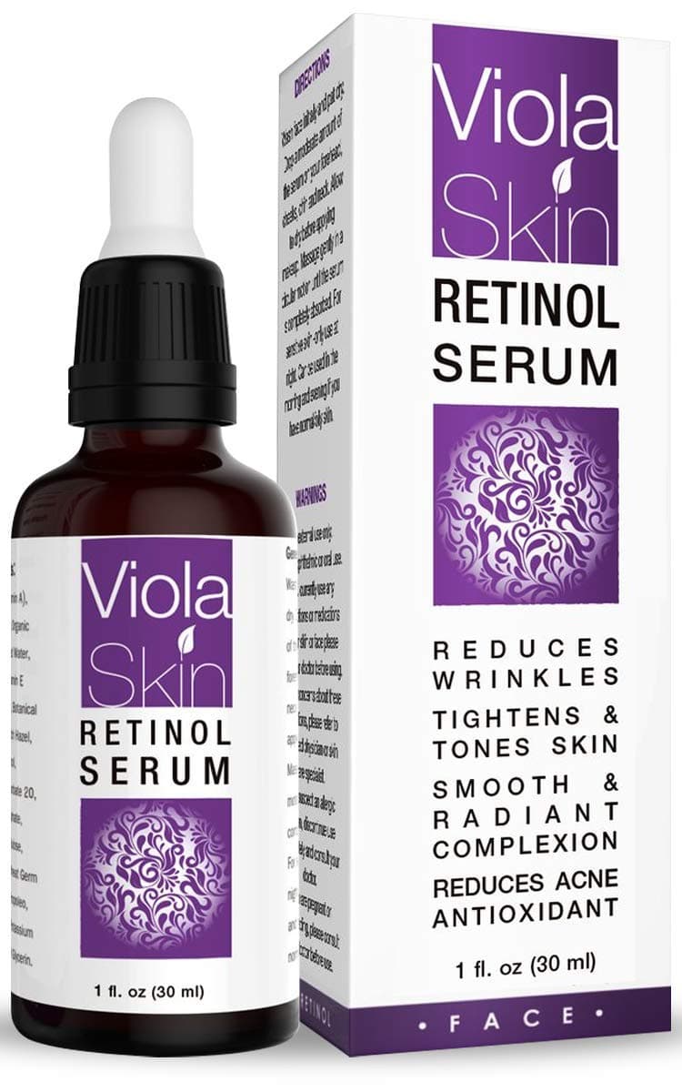 PREMIUM Retinol Face Serum with Hyaluronic Acid & Vitamin E, Anti Aging Retinol Serum for Wrinkles, Fine Lines & Sensitive Skin, Hydrate & Brighten your look! 100% Satisfaction