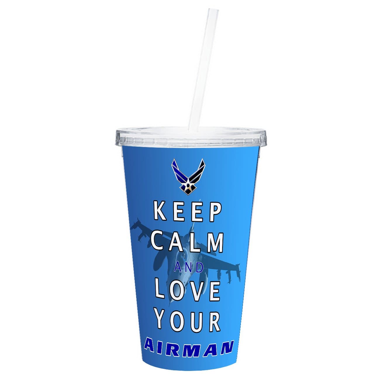 Air Force Drink Tumbler Air Force Mugs Air Force Gifts Air Force Cup 16OZ (USAF6)