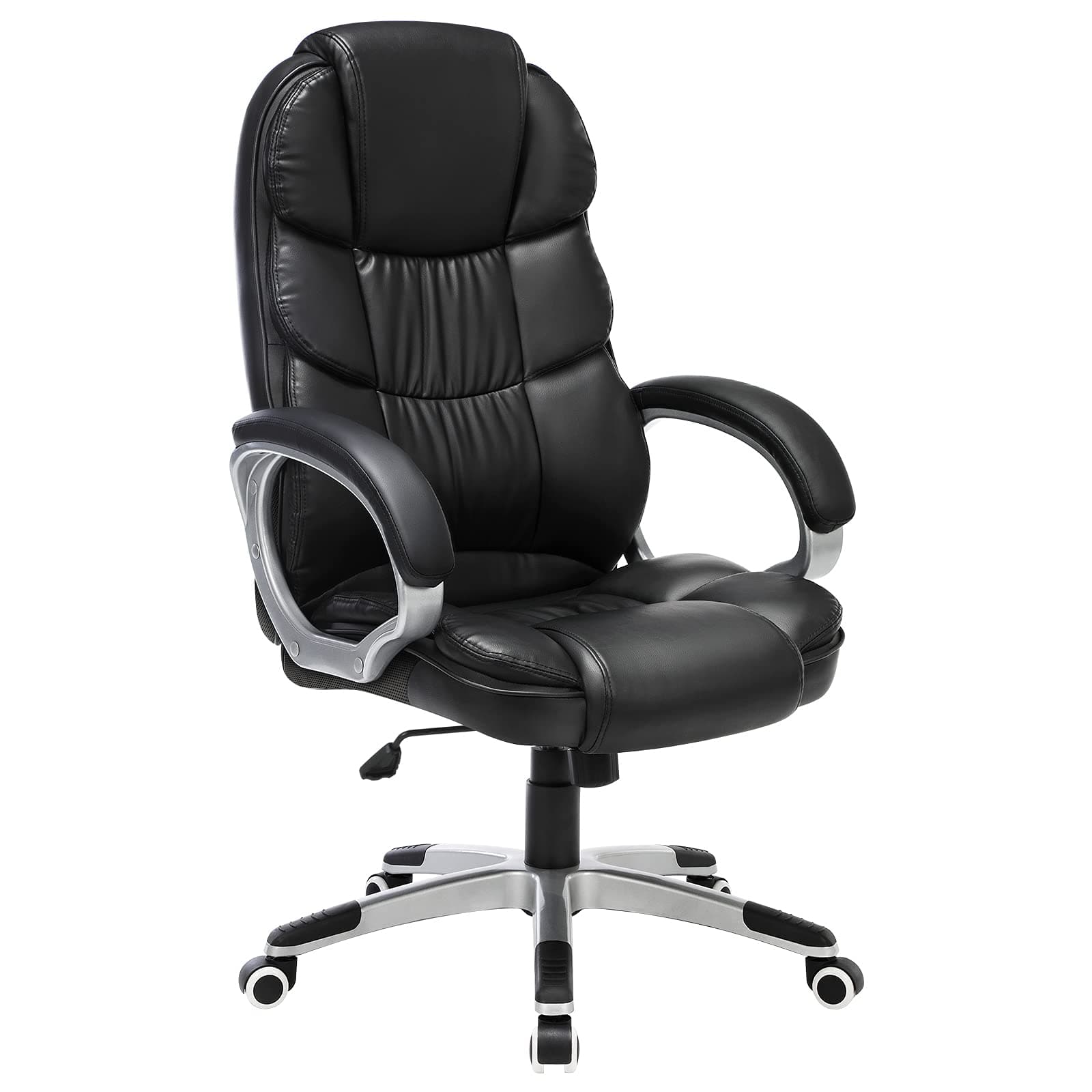 Office Chair Swivel Office Chair, Max. Load Capacity 150 Kg, Black Obg24B