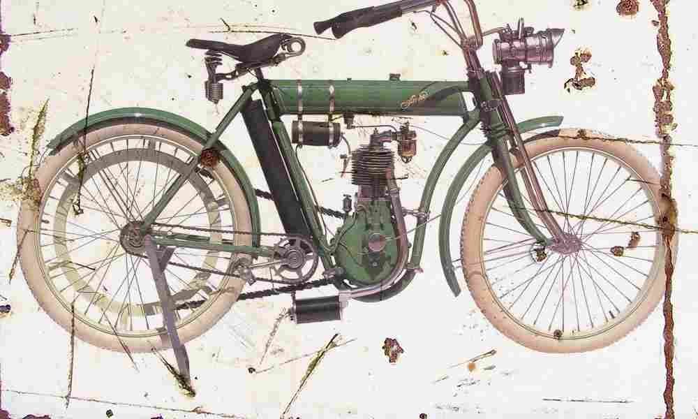 Armac 1910 Aged Vintage Photo Poster Print A4