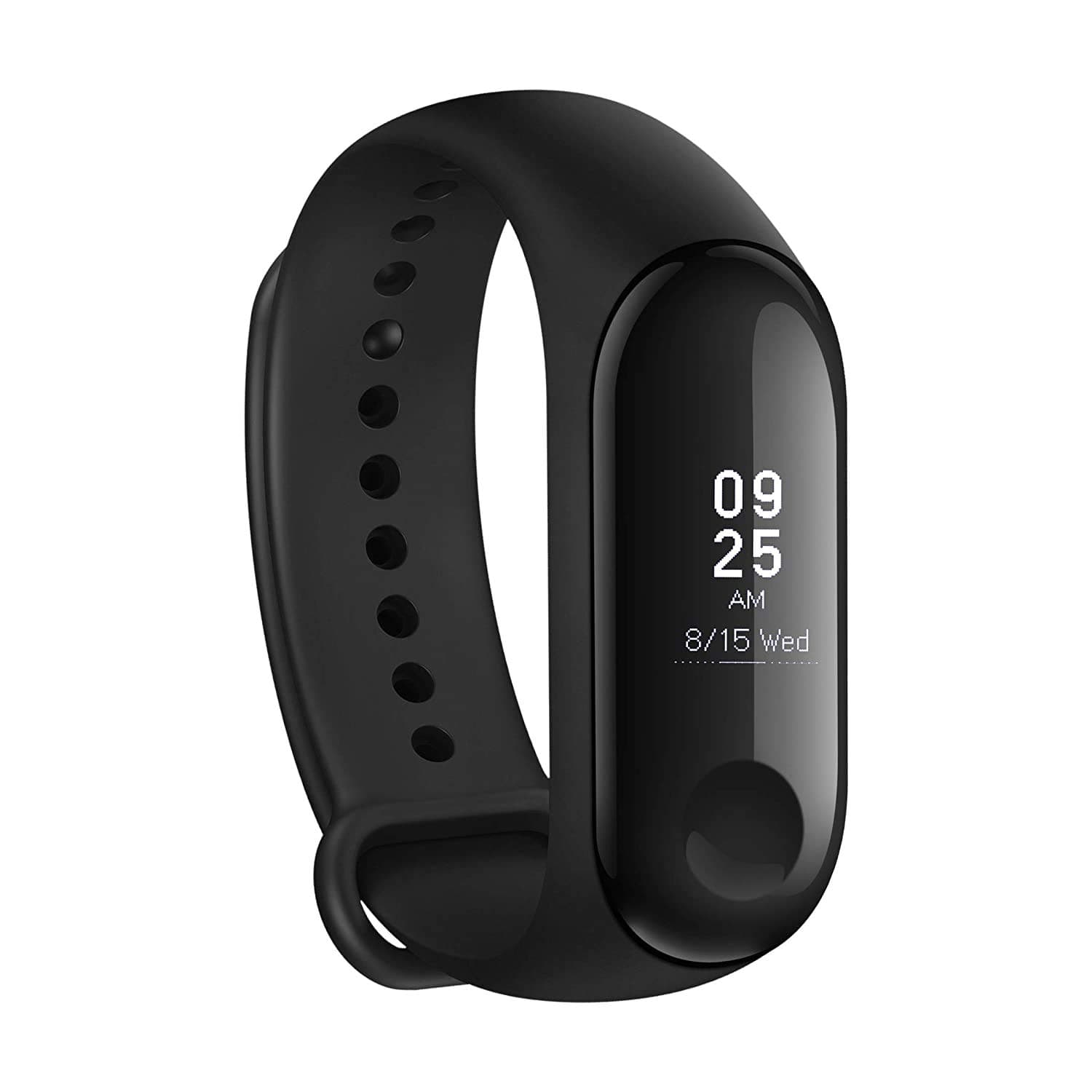 ShopsGeniune M4 Smart Fitness Band for Nokia 500 Fate Sports Smart Fitness Band 2 Bracelet/Fitband, Heart Rate Monitor Sensor M2 OLED Bluetooth Wristband Waterproof Sports Health Activity Tracker Watch ( Band,Black)