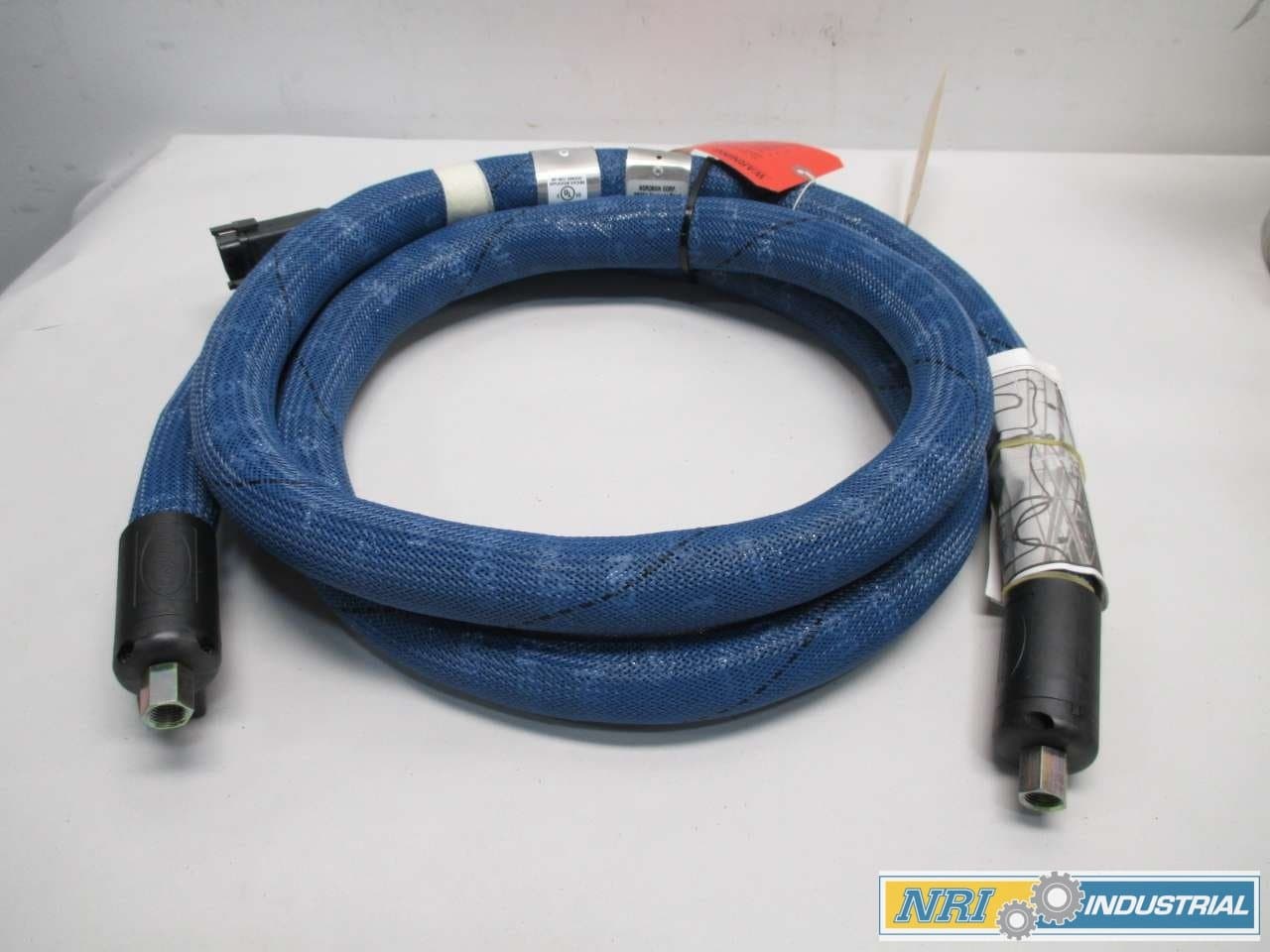 NEW NORDSON 107289D 312W 10FT LENGTH 1500PSI HOT MELT HOSE 240V-AC D407846