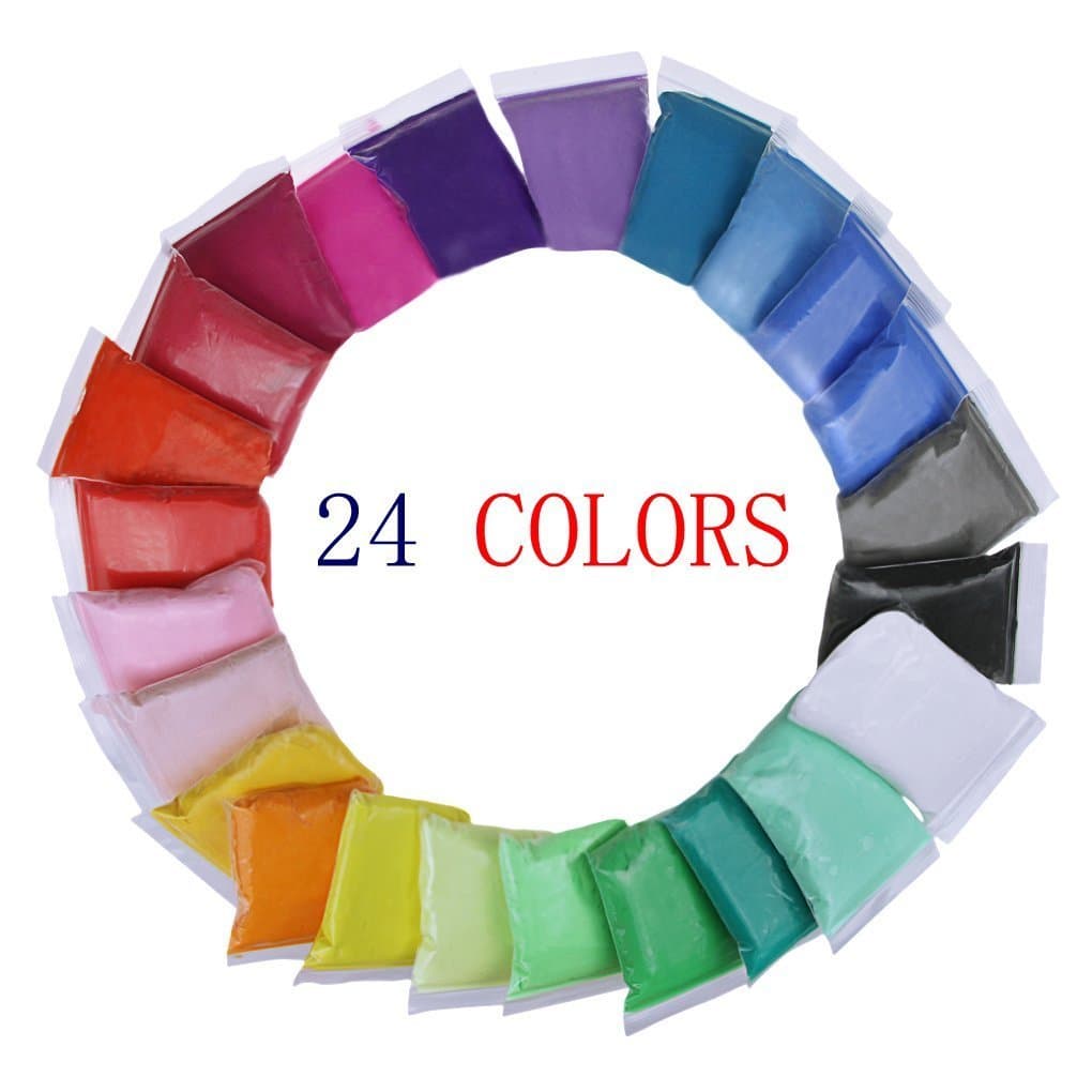 Super Light Clay 24 PCS - Air Dry Clay, 24 Bright Color Ultra Light Kids Modeling Clay, No-Toxic Modeling Clay with Clay Cutting Tools, Best Kids Gift.