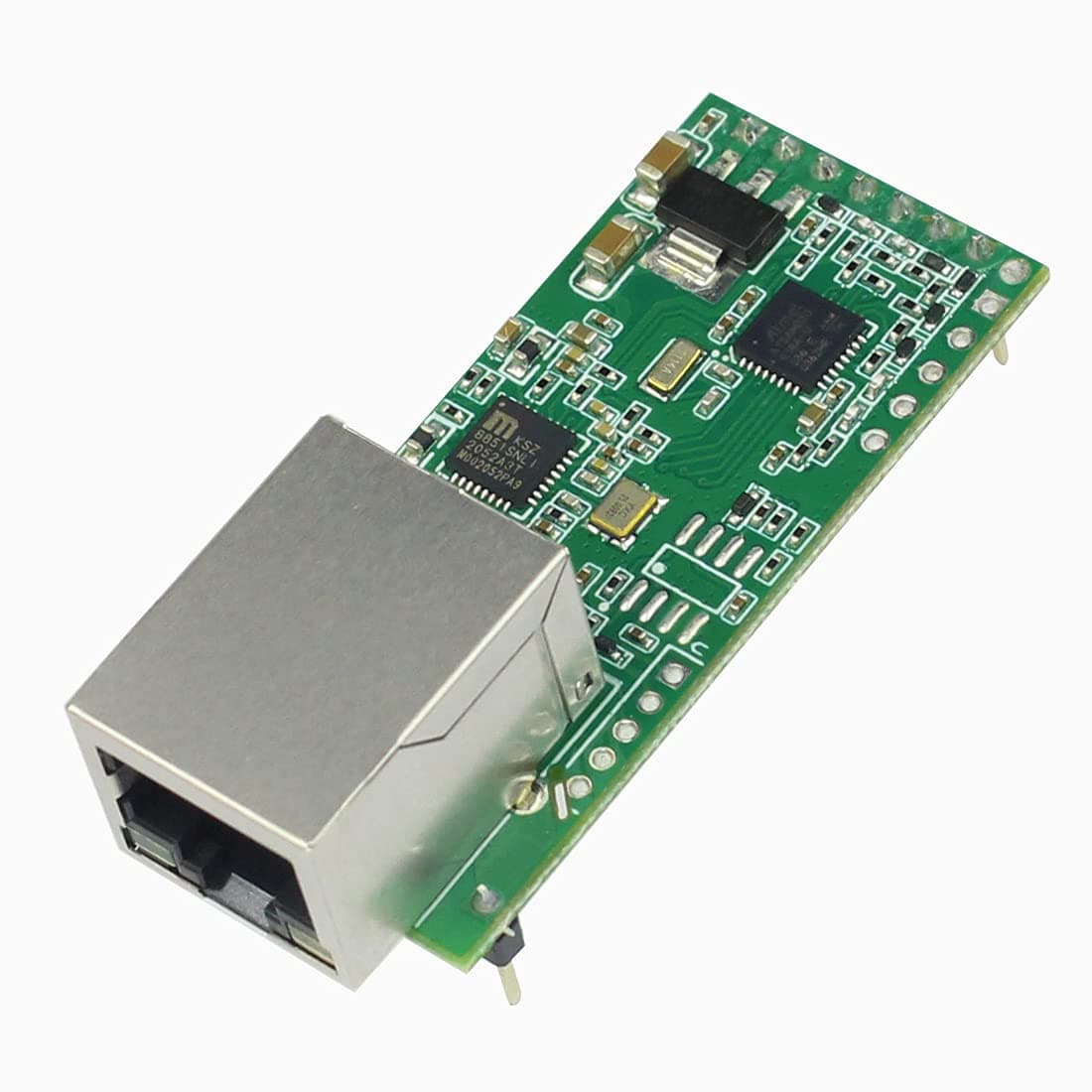 PUSR USR-TCP232-T2 Tiny Serial Ethernet Converter Module Serial UART TTL to Ethernet TCPIP Module Support DHCP and DNS (1Piece)