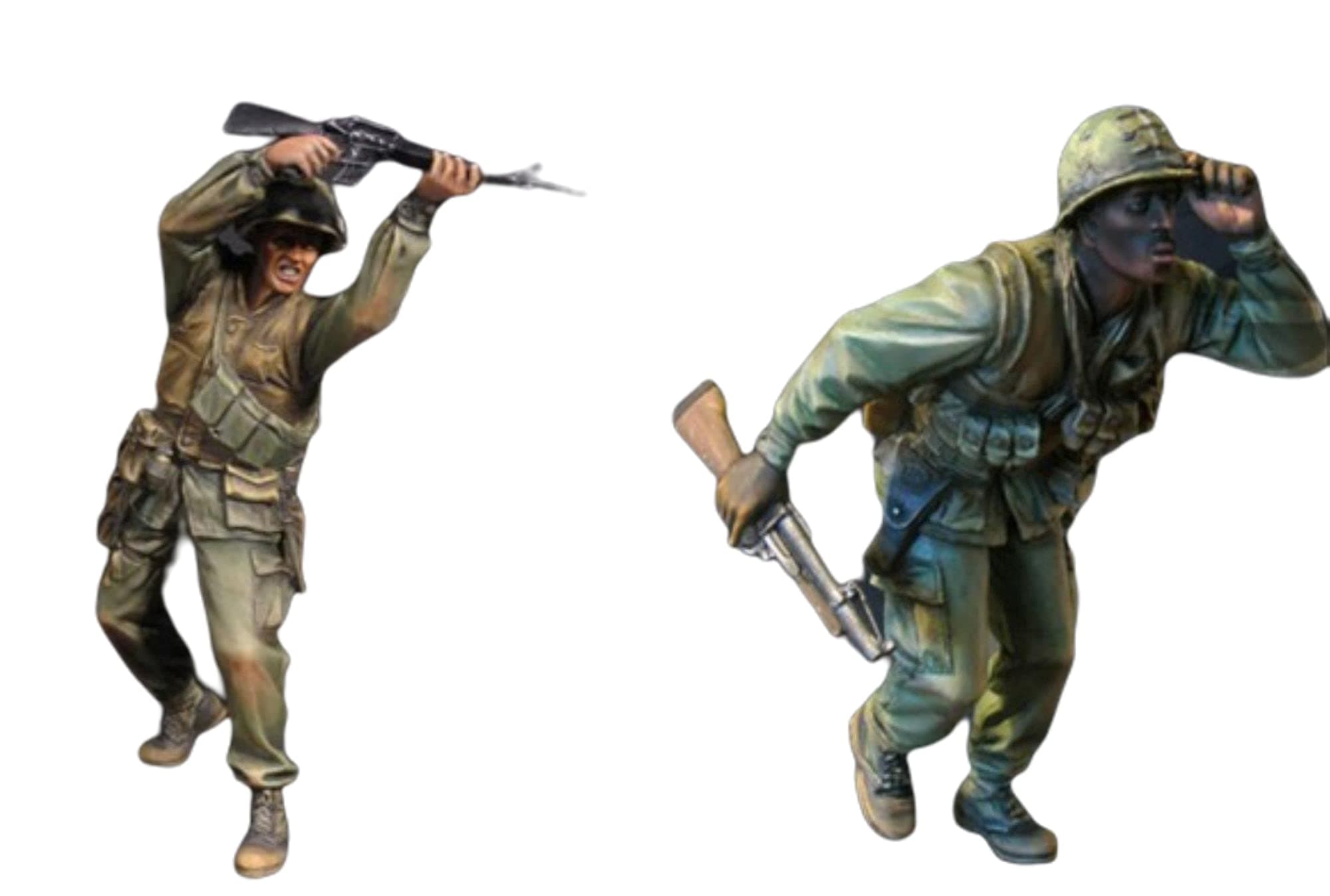 Home Decor Accessories 1/35 Scale Vietnam War Us Military Battlefield Miniatures Wwii Resin Model Kit Figure