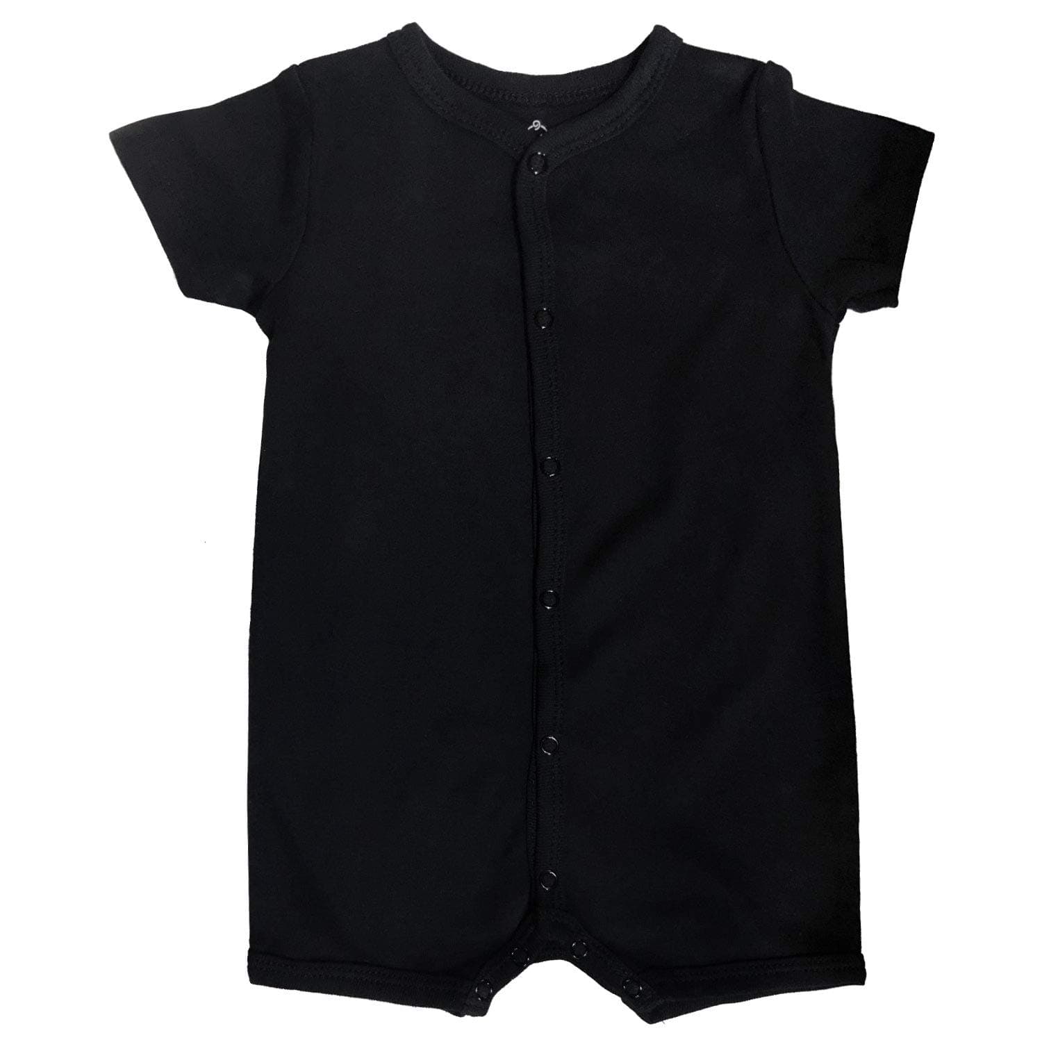 Baby Boy Girl Rompers Solid Infant Short/Long Sleeve Pajamas Unisex Cotton Creeper Outfit for 0-24 Months