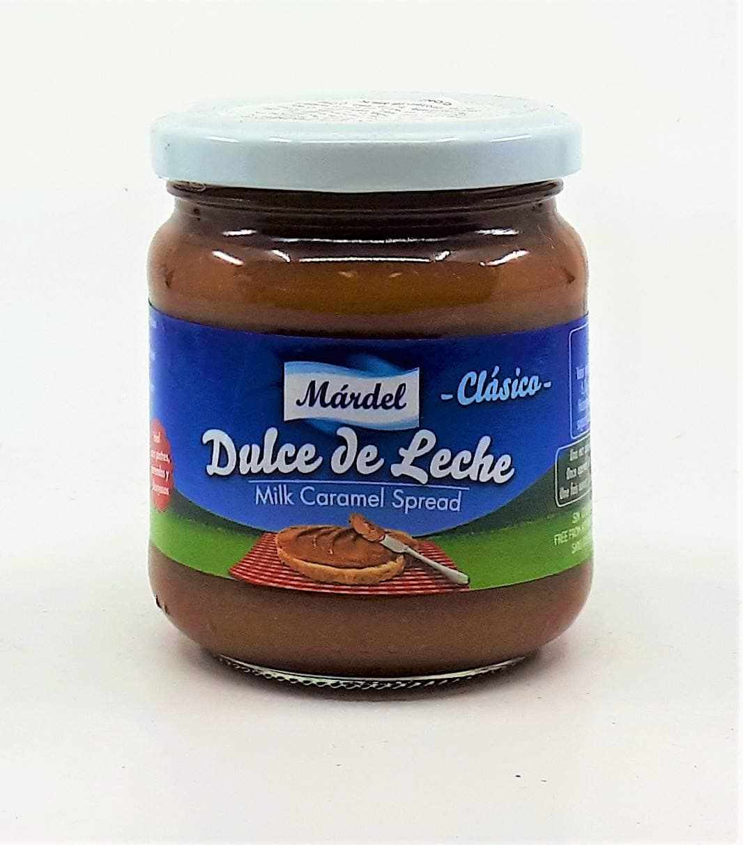 Milk Caramel Cream, Glass 250g - Dulce de Leche Clásico MARDEL 250g