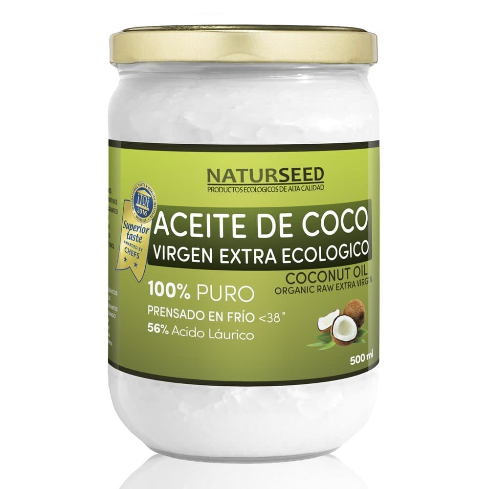 Organic Coconut Oil Extra Virgin 500 ml - FREE Ebook - Cold Press Extraction - Natural Energy Source for Athletes , weight loss , dietary supplement, for cooking, as a moisturizing cream for you and your baby, for your hair , your tooth, also for your dog and cat