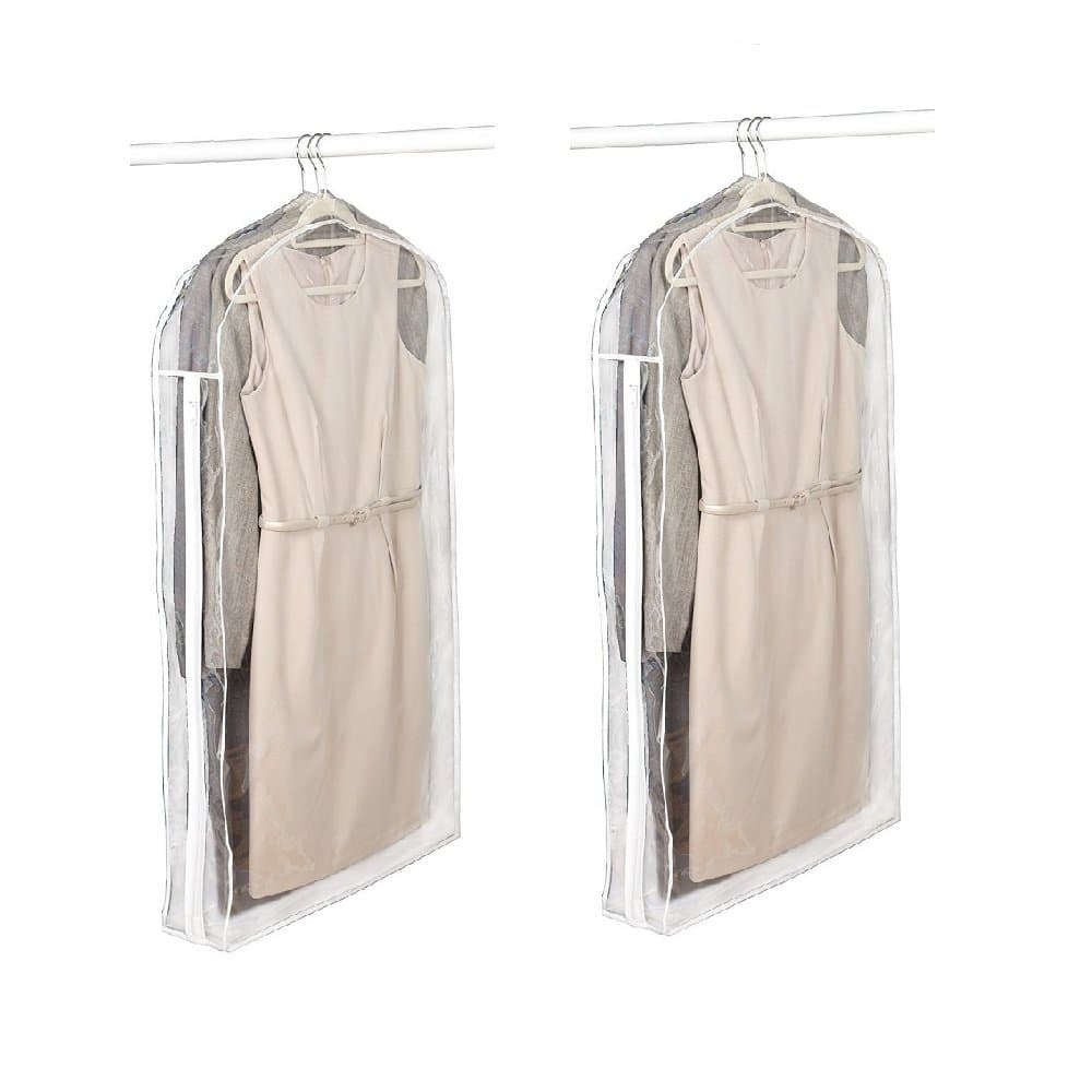 Richards Frameless Long Dress Bag - (Clear) (2 Pack)