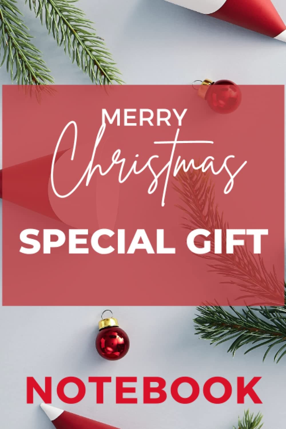 Merry Christmas Special Gift Notebook: Cute Aesthetic College Ruled Small Lined Composition Journal Present, 120 Pages, In 6x9, Soft Paper - Bulk Gift ... Friends, Work, Writing Under 10 Dollars