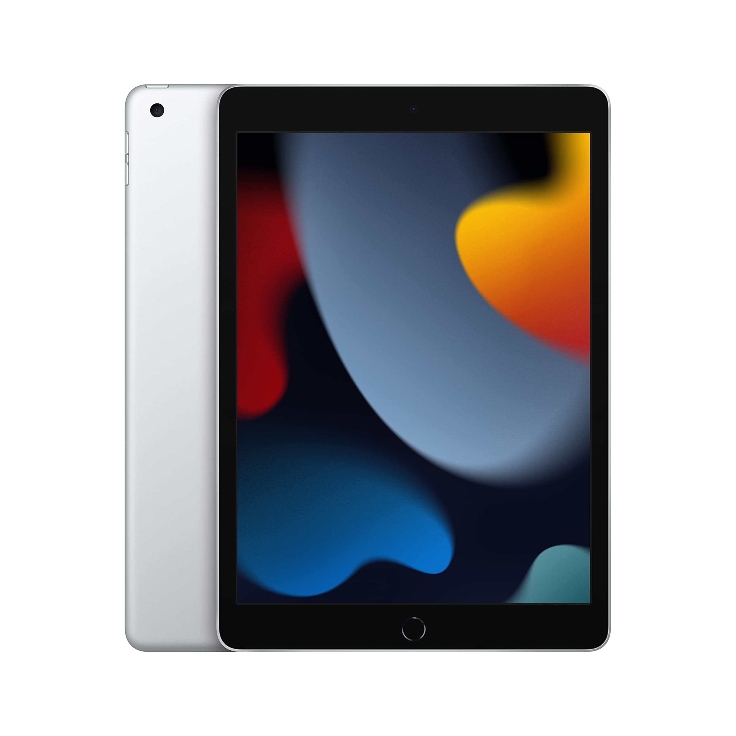 iPad (9th Generation): with A13 Bionic chip, 10.2-inch Retina Display, 256GB, Wi-Fi, 12MP front/8MP Back Camera, Touch ID, All-Day Battery Life – Silver