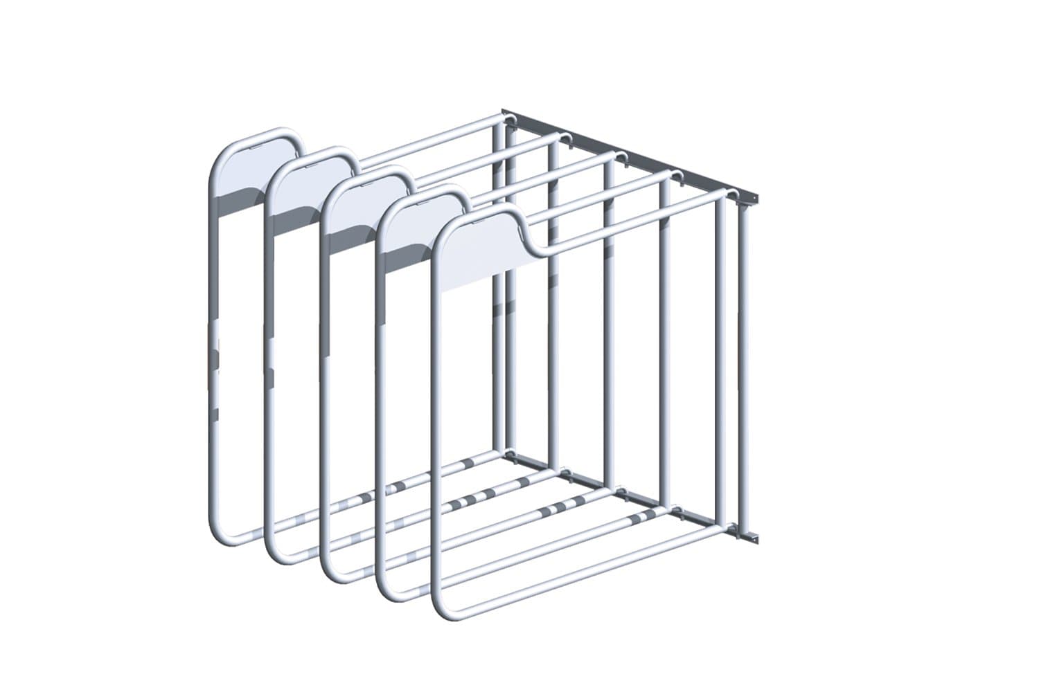 Saddlers 5 Arm Epoxy Coated Rug Hanger