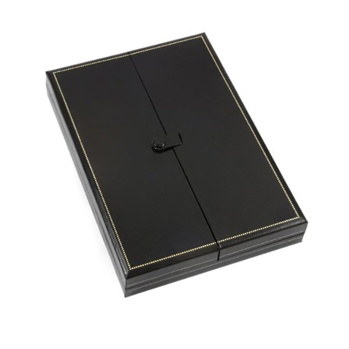 Fancy Necklace Jewelry Gift Box: Prestige Collection Black
