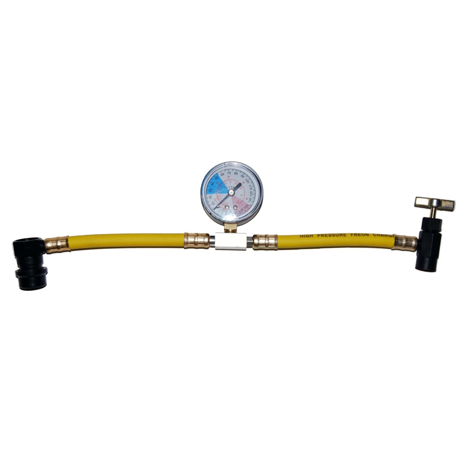 R-134a Recharge Hose With Gauge, R134A RECHARGE HOSE