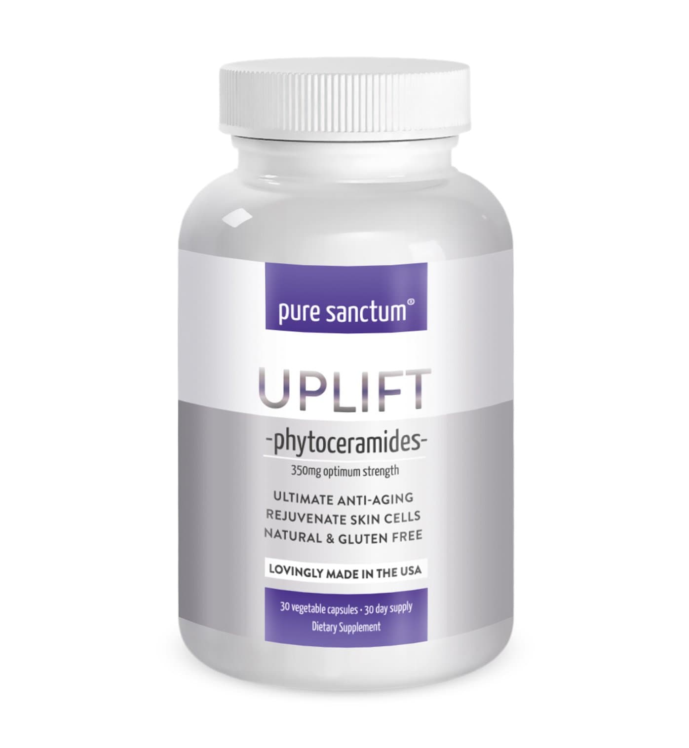 Phytoceramides - Anti-Wrinkle Formula - Gluten Free - Restore Skin from Within