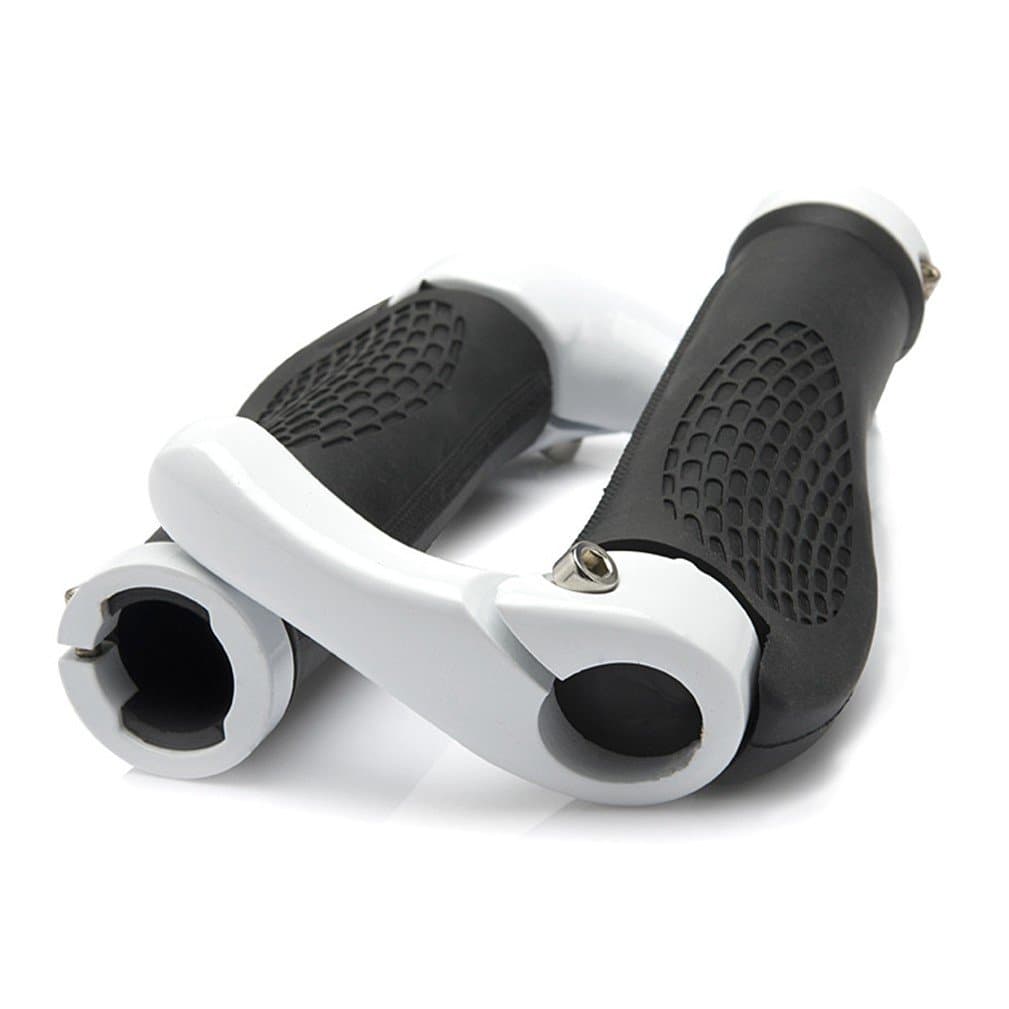 orangepeople Mountain Bike Grips, Lock on Bicycle Handlebar Grips for BMX Floding Bike