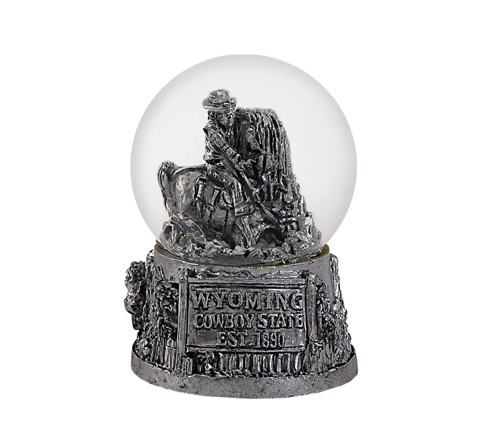 Americaware PSGWYO45 45 mm Wyoming Snow Globe