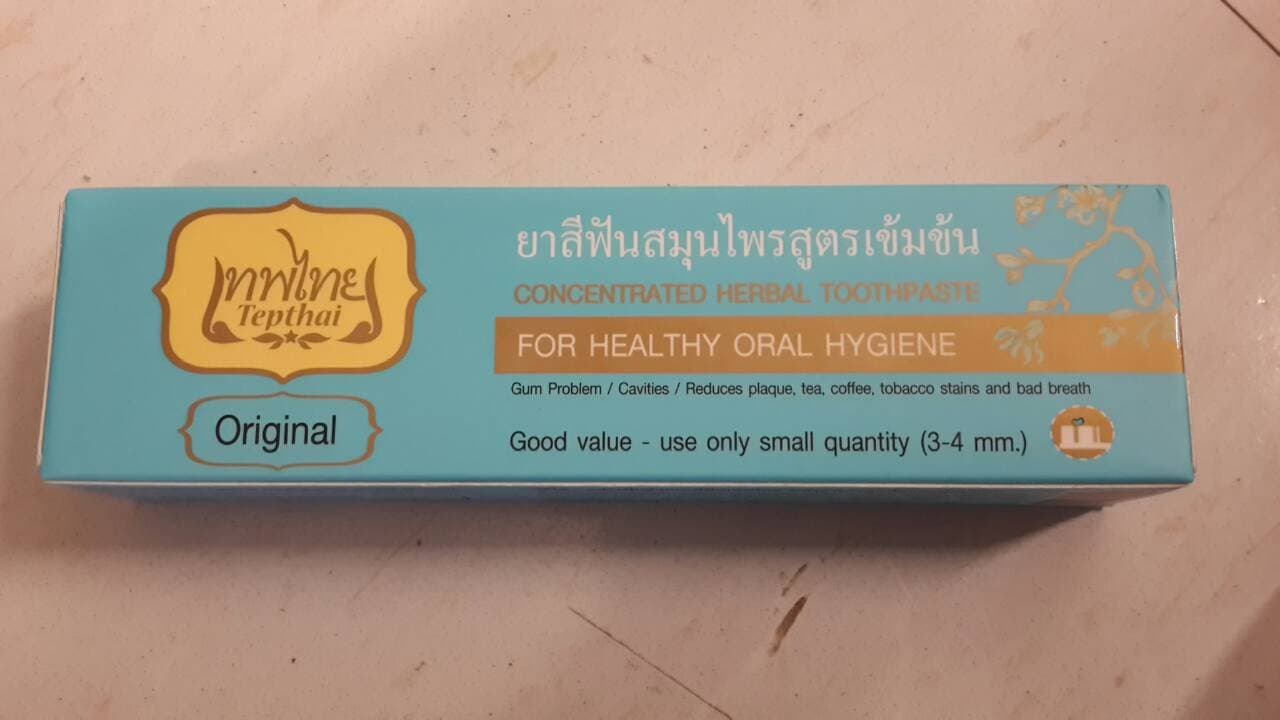 Tepthai Concentrated Herbal Toothpaste for Healthy Oral Hygiene 70 G.