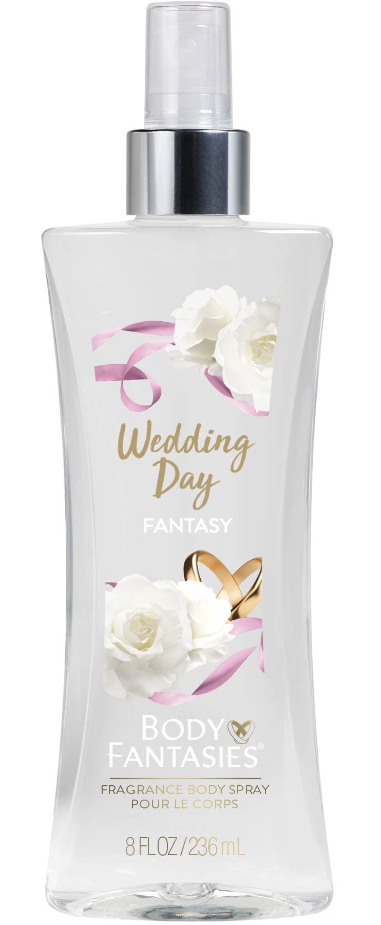 Body Fantasies Signature Body Mist for Women Wedding Day Fragrance 236ml | Long Lasting Body Spray and Perfume | No Gas (389014766661)