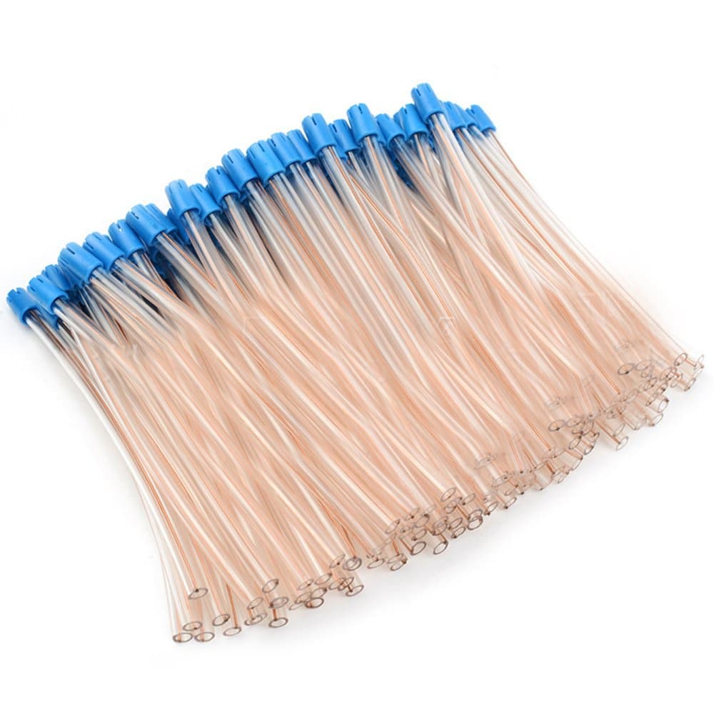 Oralcarely 100pcs New Dental Disposable Saliva Ejector Low Volume Suction Aspirator Tube