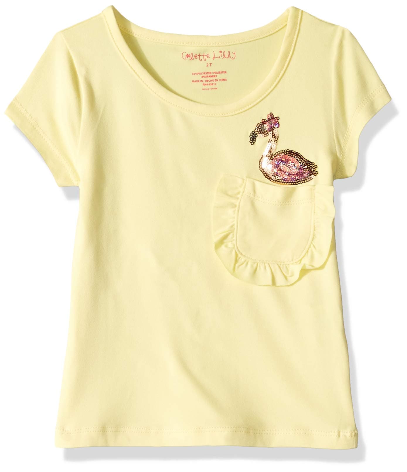 Girls' Short Sleeve Knit Top