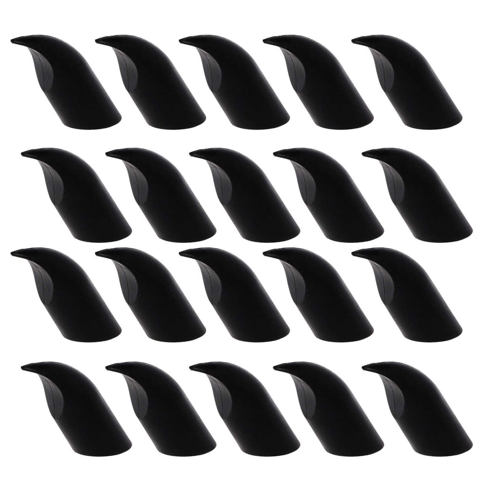 20 Pack Garden Digging Claw for Gardening Gloves Replacement Detachable Universal Finger Claws for Planting Weeding Dig Plant Yard Protective Safety Glove Women Men Tools