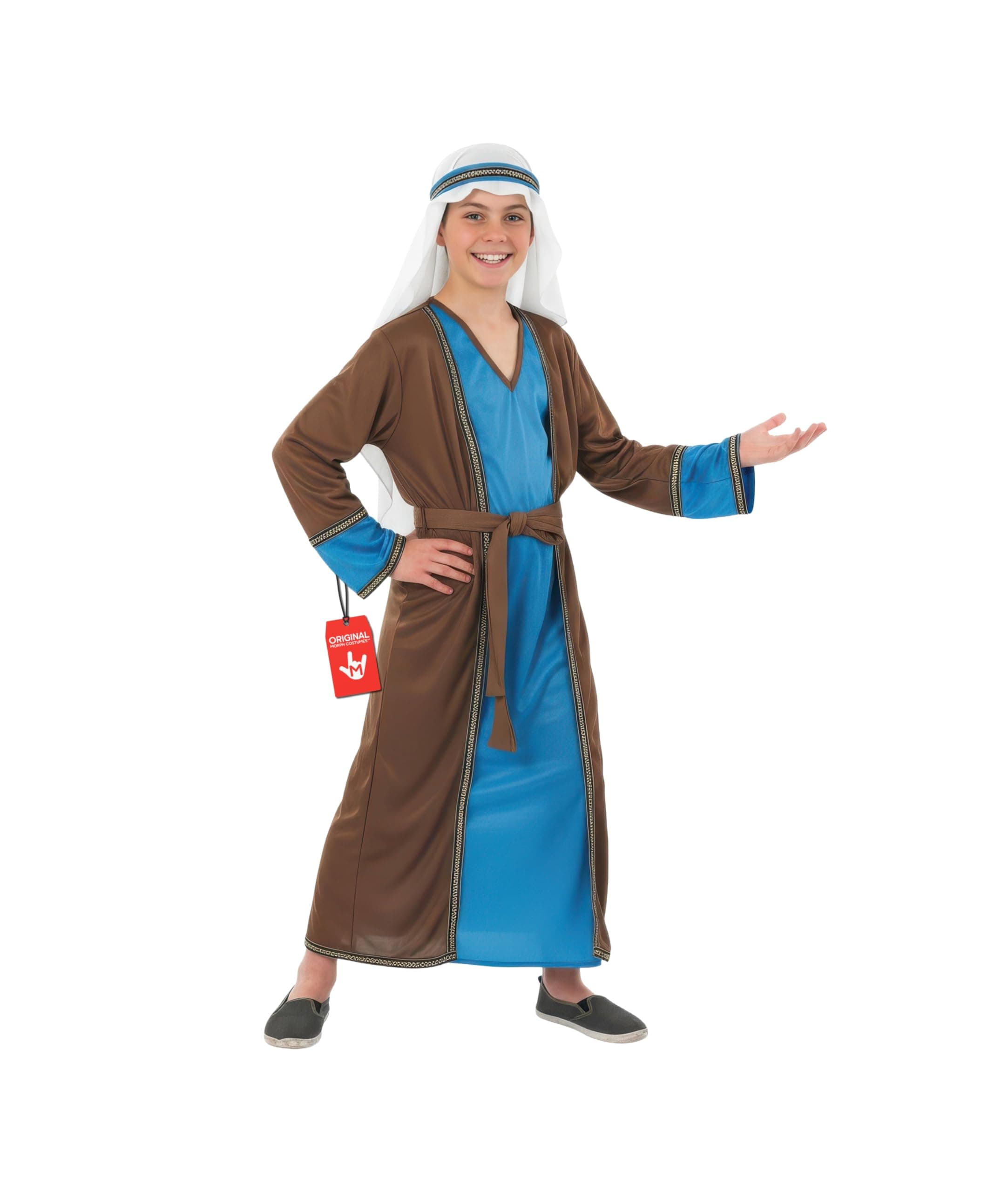 fun shack St Joseph Costume for Kids, Boys Shepherd Costume, Christmas Costumes for Kids, Boys Nativity Costumes