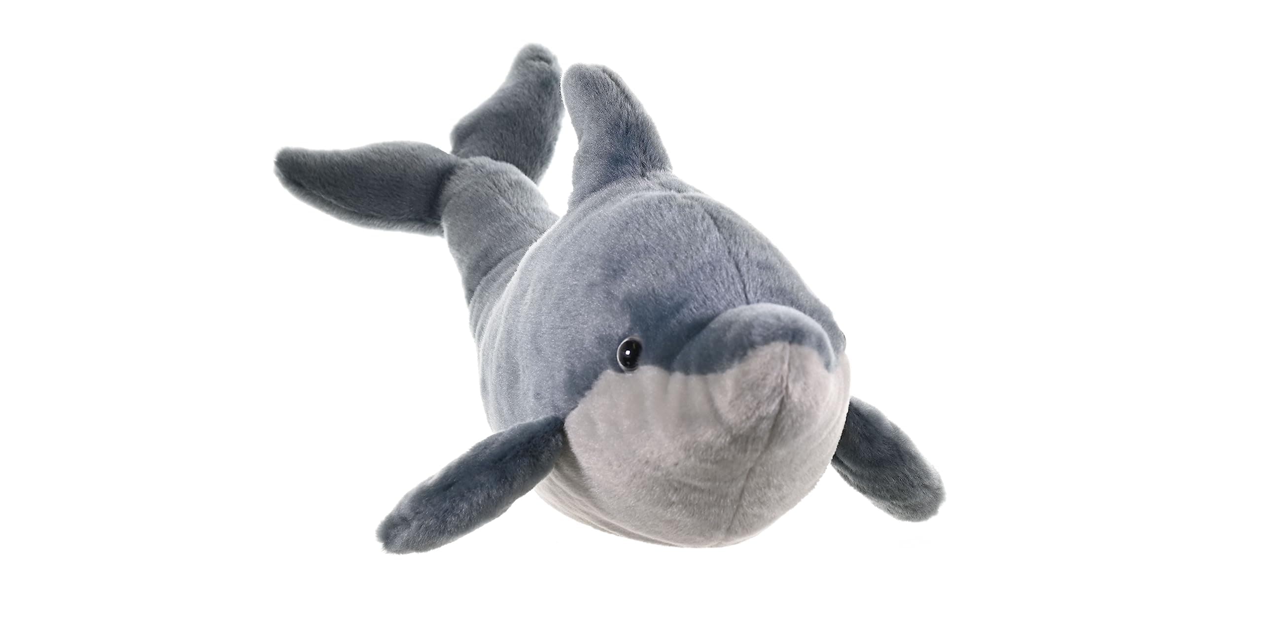 Wild Republic Dolphin Plush Soft Toy, Cuddlekins Cuddly Toys, Gifts for Kids 30 cm