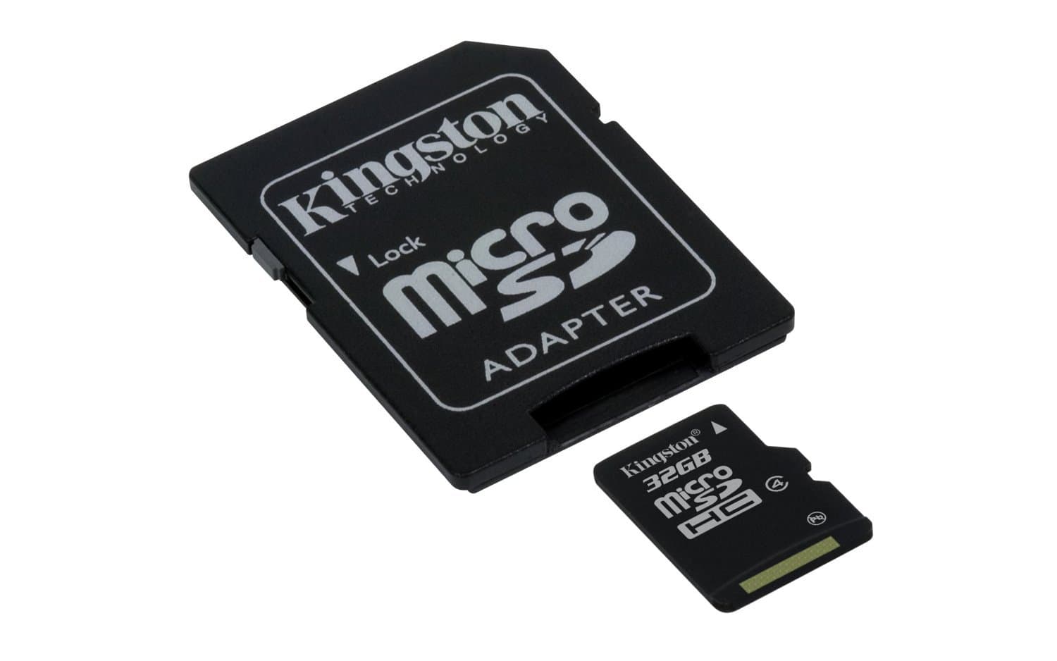 Professional Kingston MicroSDHC 32GB (32 Gigabyte) Card for Nokia 6350 Phone Phone with custom formatting and Standard SD Adapter. (SDHC Class 4 Certified)