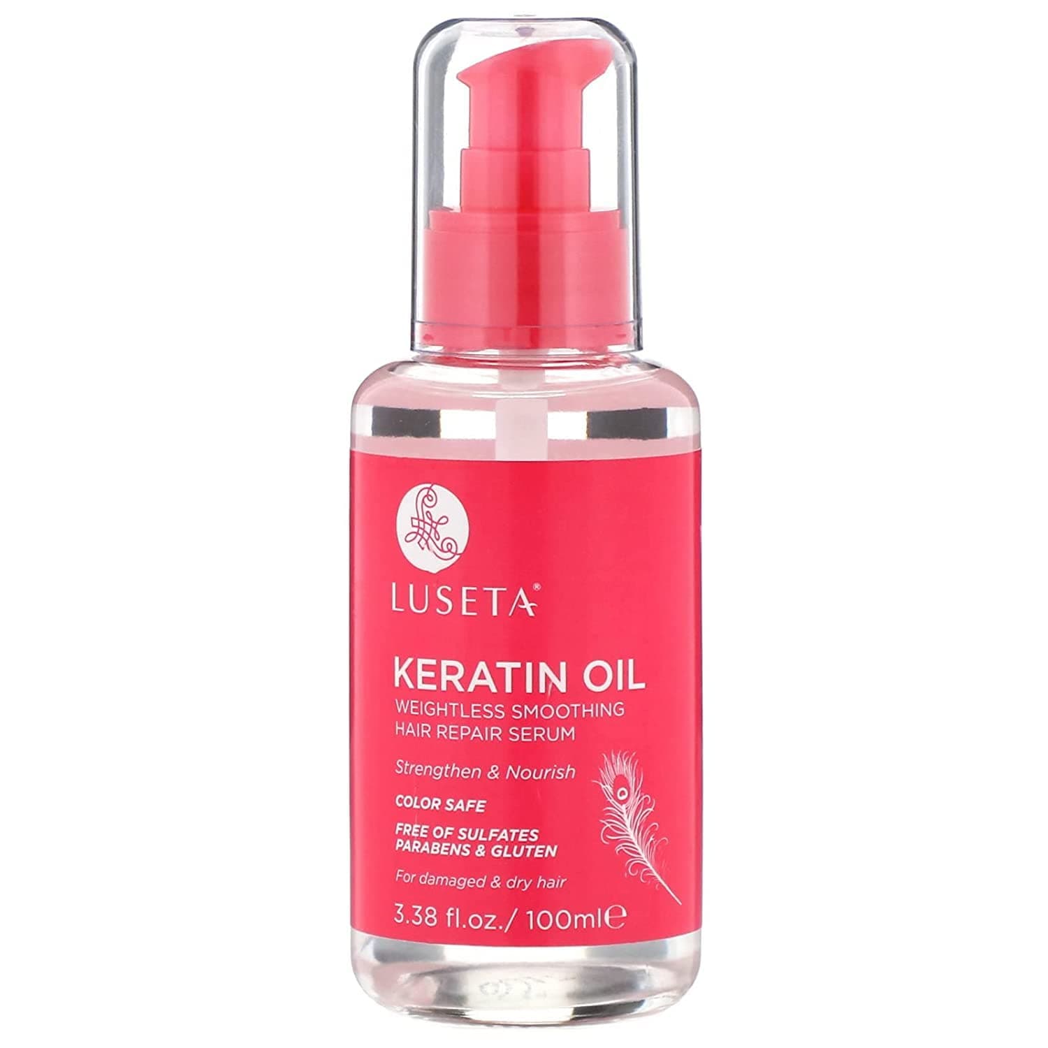 Luseta Keratin Oil Hair Repair Serum 3.38 oz